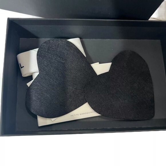 CHANEL 23S Ivory Patent Leather Heart Charm Zip Small Coin Pouch AS IS - Picture 13 of 15